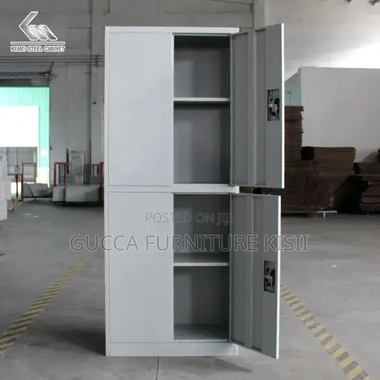 4 Door Metallic Lockable Storage Box