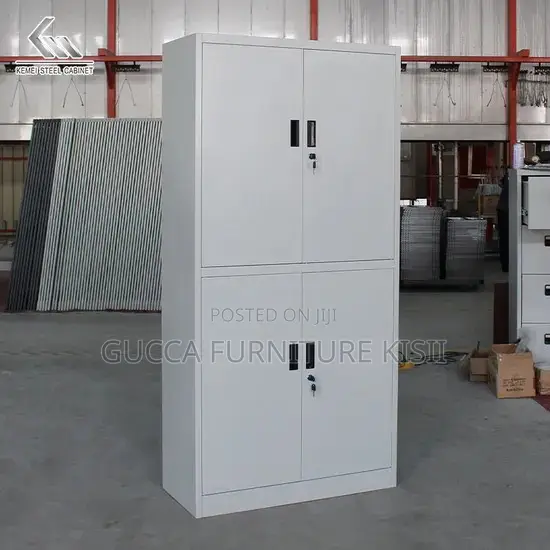 4 Door Metallic Lockable Storage Box