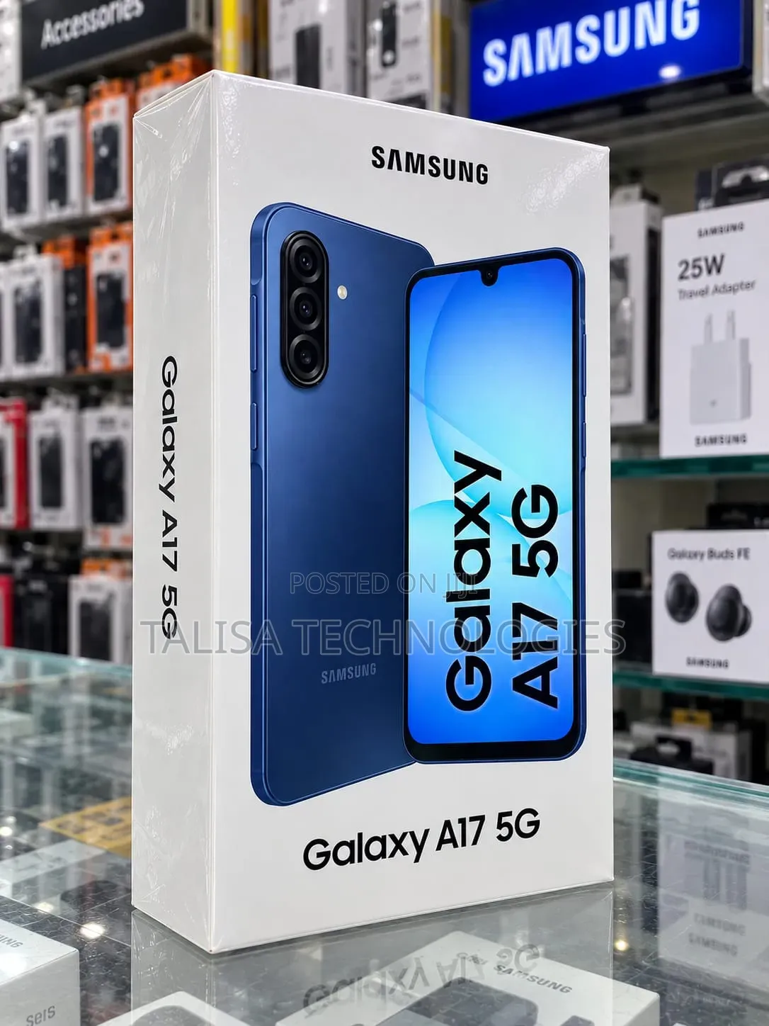 New Samsung Galaxy A17 5G 256 GB Blue