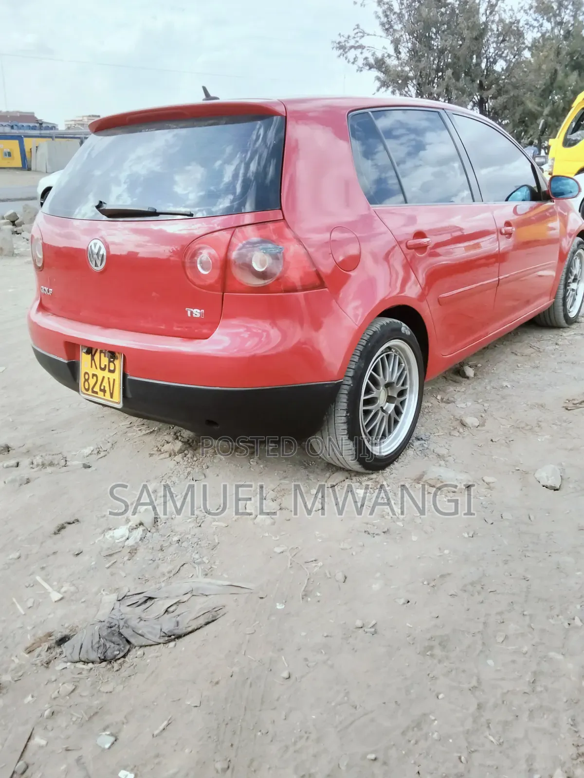 Volkswagen Golf 2008 Red