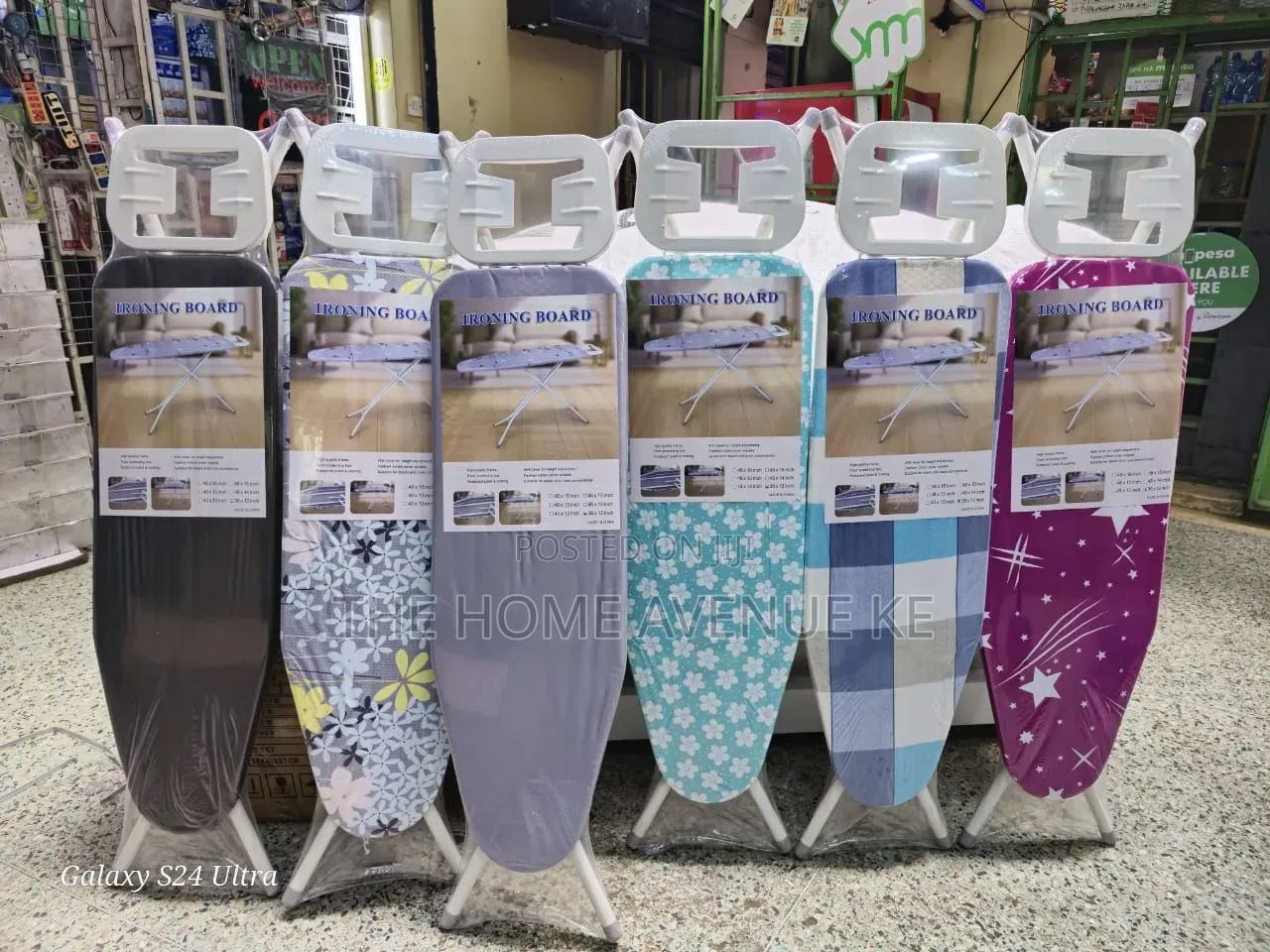 *Executive Metallic Ironing Boards