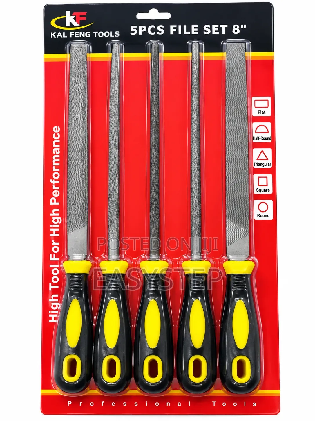 5PCS 8" Steel File Set
