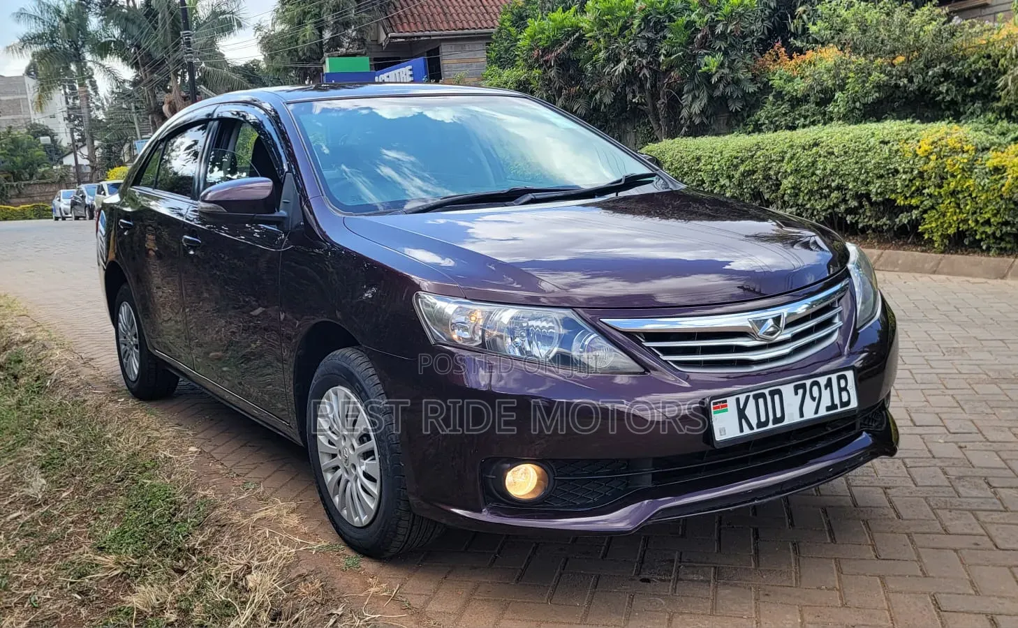 Toyota Allion 2014 Burgundy