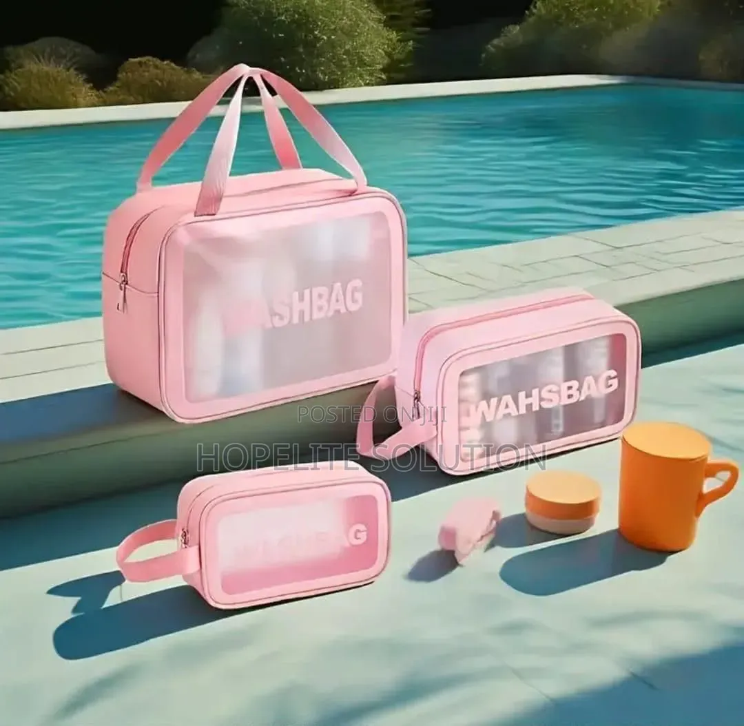 3pcs Wash Bag/Cosmetic Bag