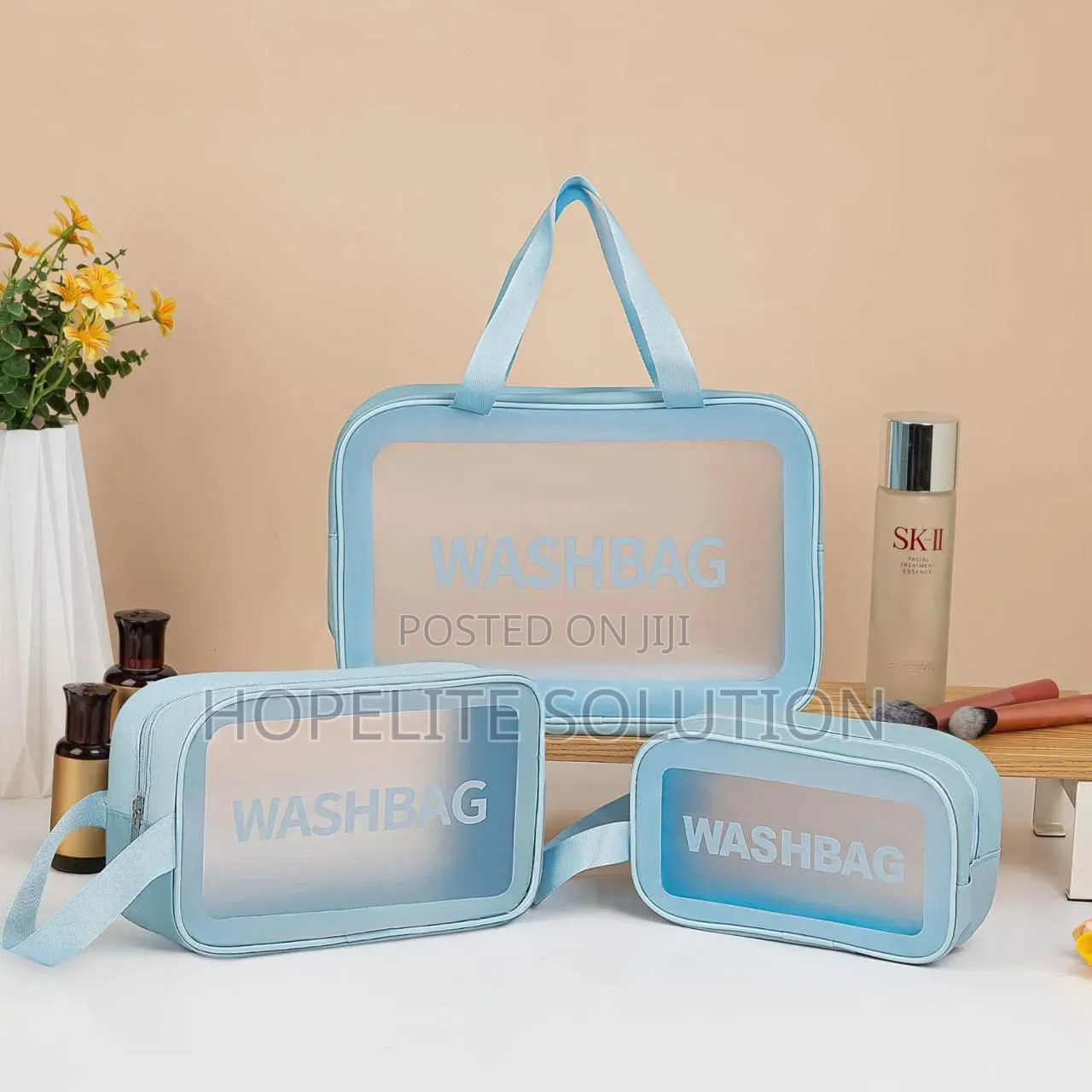 3pcs Wash Bag/Cosmetic Bag