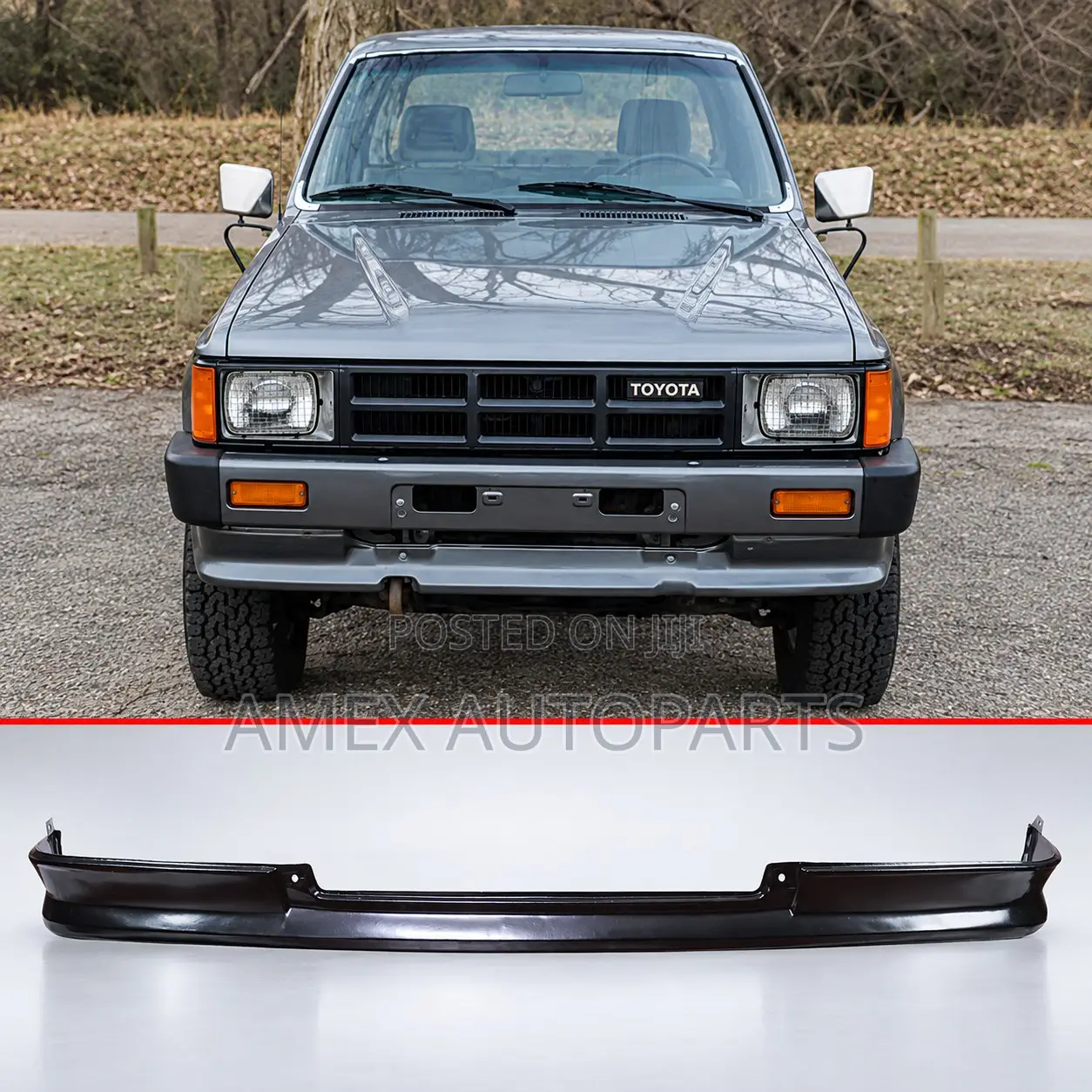 Apron Lower Bumper Toyota Hilux Yn55 P/Up 1986 - 1988