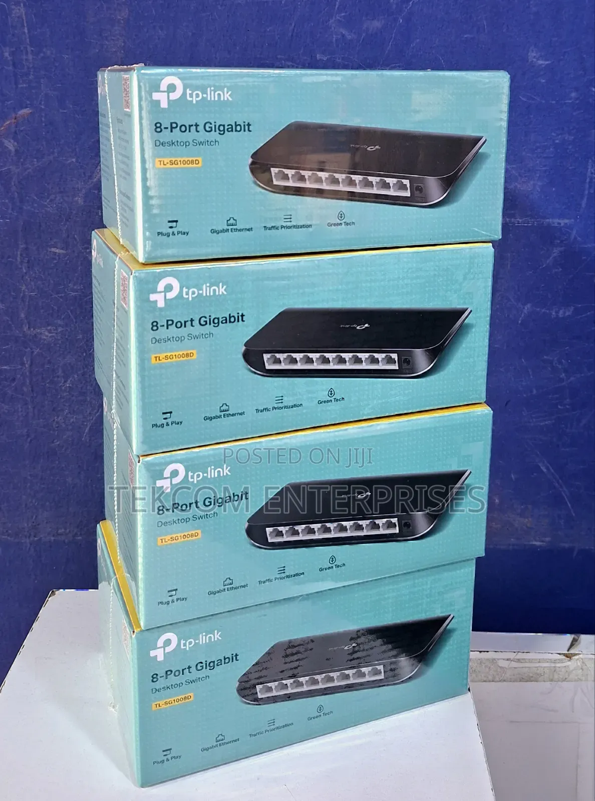 Tp Link TL-SG1008D 8-Port GigabitMbps Desktop Switch