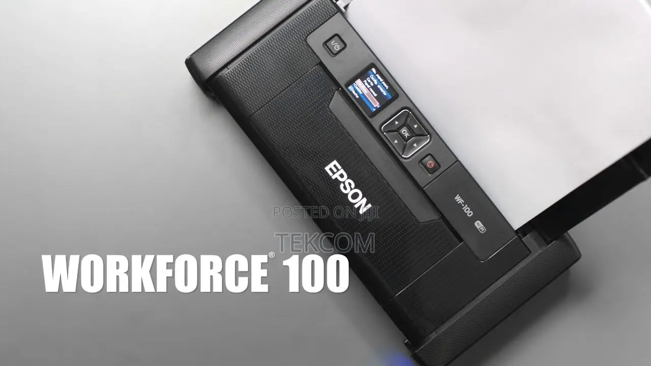 Epson WorkForce WF100W Battery-Powered Portable Color Printer