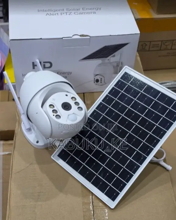 Ubox 360° Smart PTZ Wifi Ip Solar CCTV Security Camera Outdoor CCTV