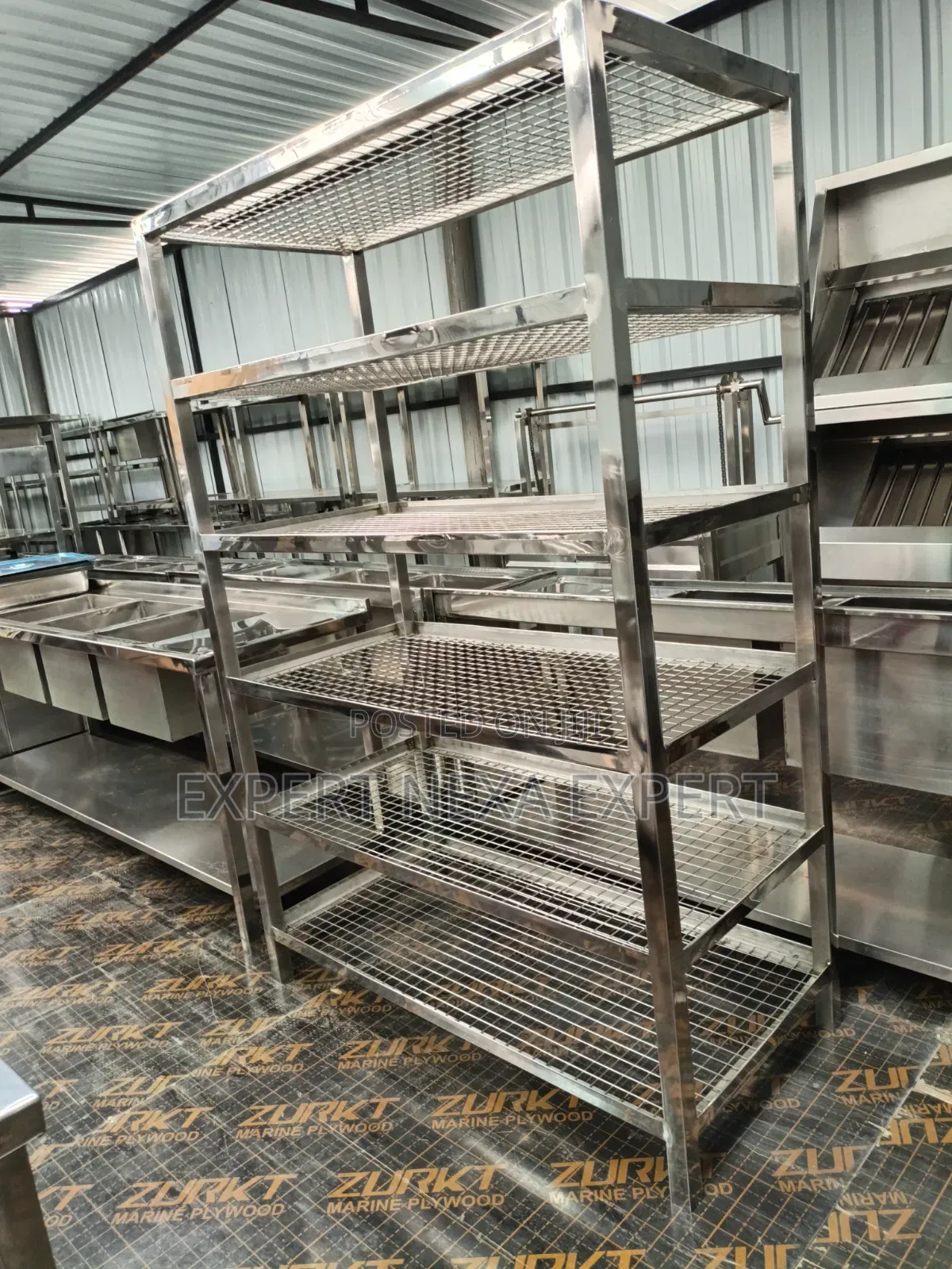 Stainless Mesh Rack