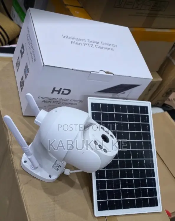 UBOX WiFi Solar Security Camera Outdoor Waterproof Surveillance PTZ