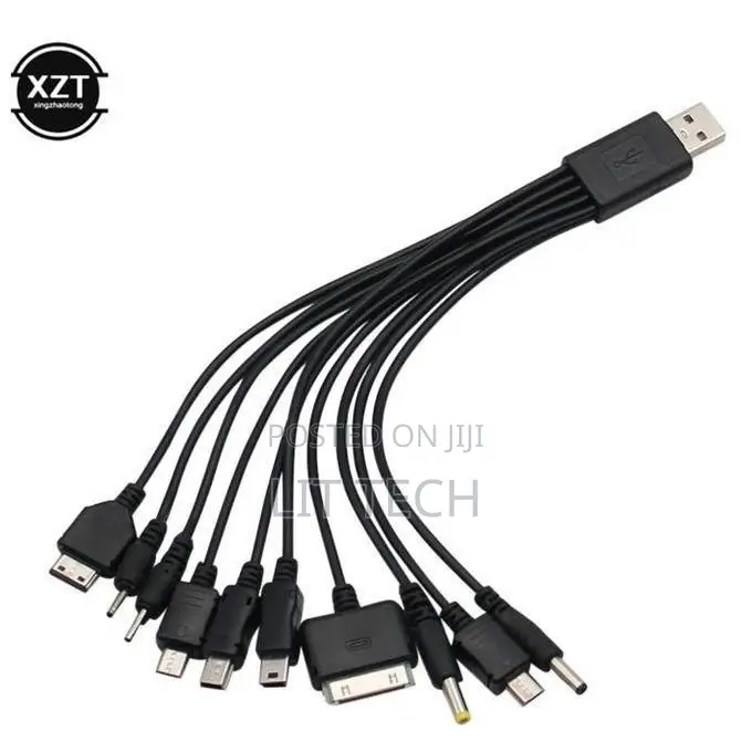 Micro USB 10 in 1 Parts for Multiple Charger