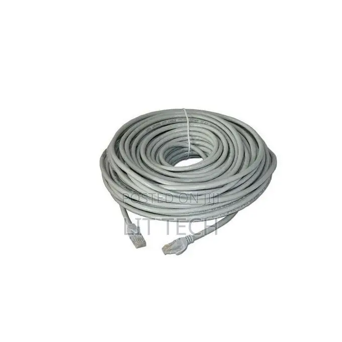 Cat6 Ethernet Network Cable 20M - Up to 1000Mbps, Gray