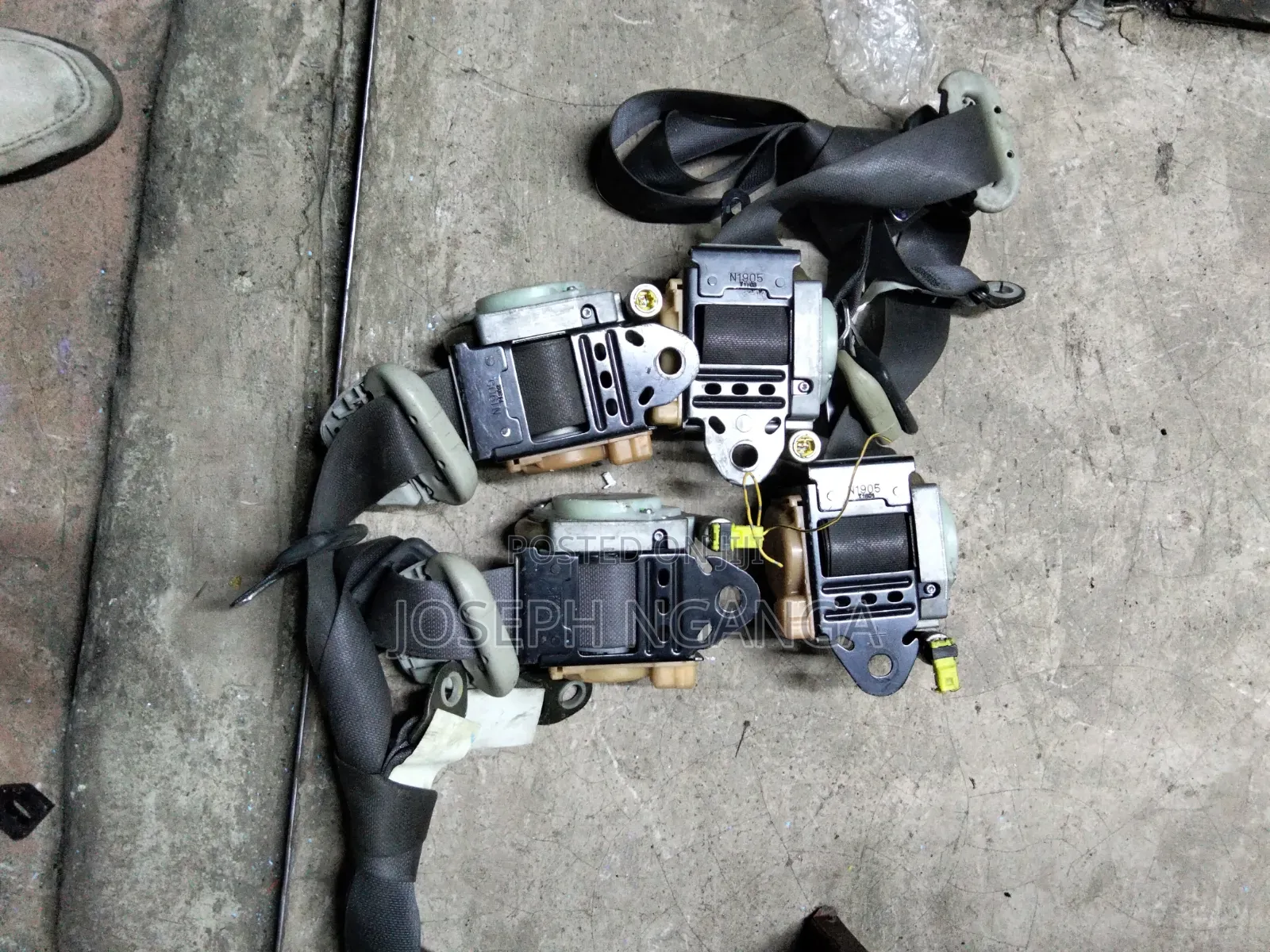 Nissan Note 2015 Model Seatbelt