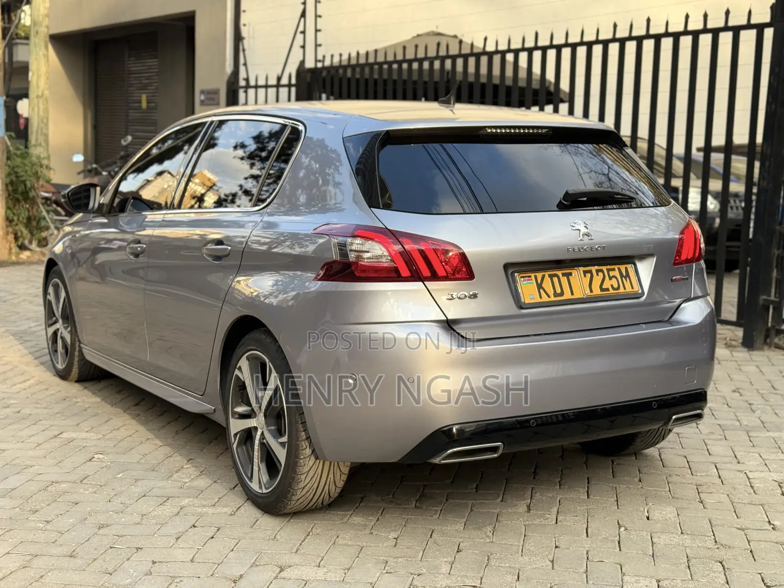 Peugeot 308 2018 Gray
