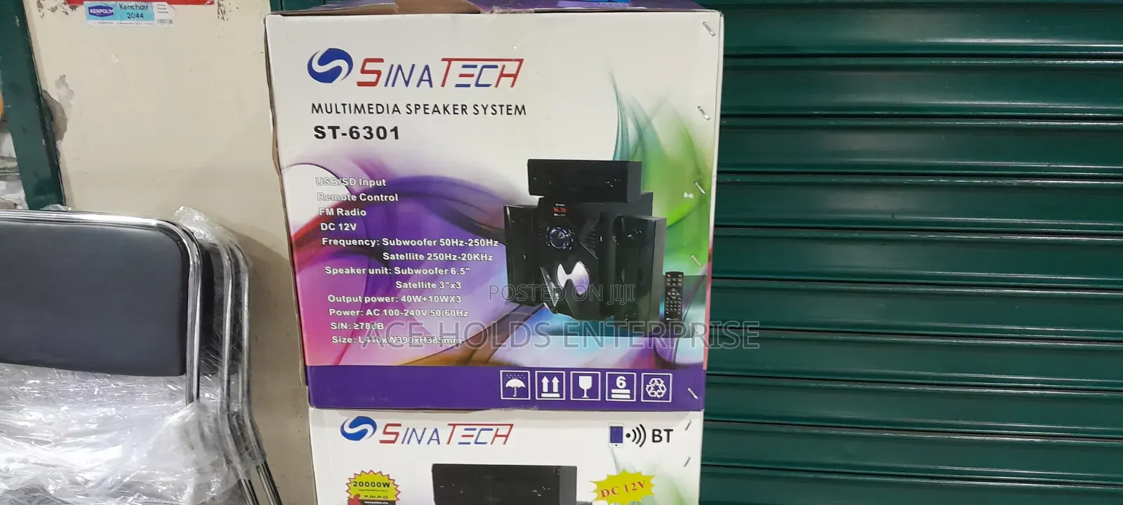 Sinatech - 3.1Ch Subwoofer Speaker System, 70watts AC-DC