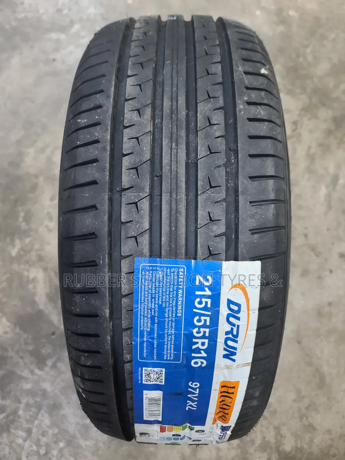 215 /55 R16 Durun Tyres 97v Xl Hg918 Highway