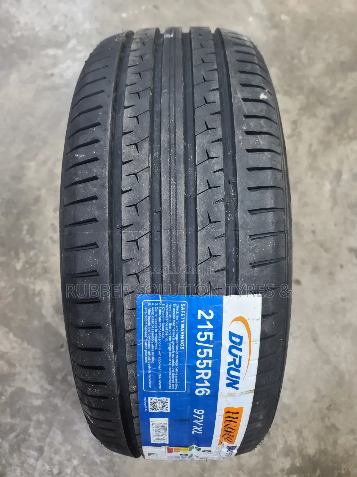 215 /55 R16 Durun Tyres 97v Xl Hg918 Highway