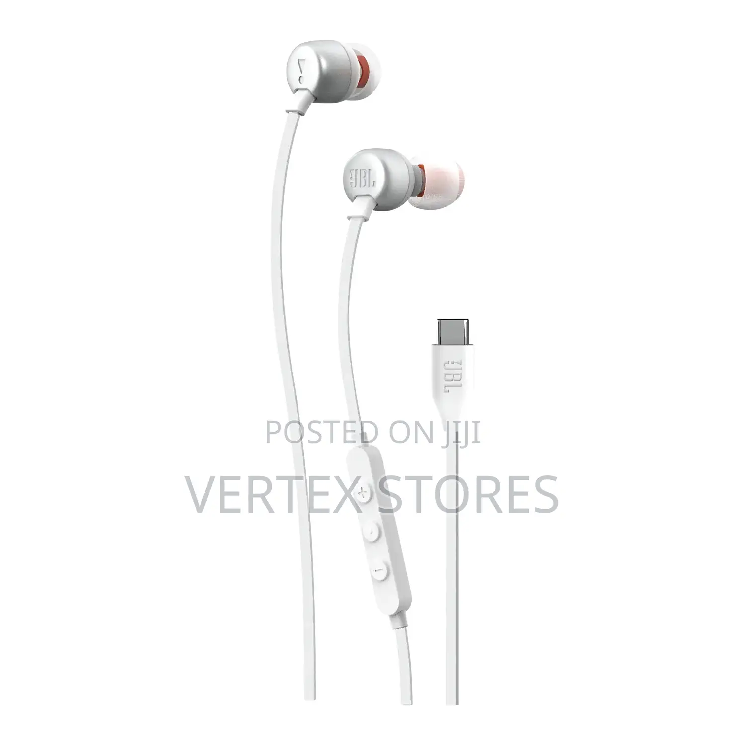 JBL Tune 310C Wired in-Ear Headphones – White