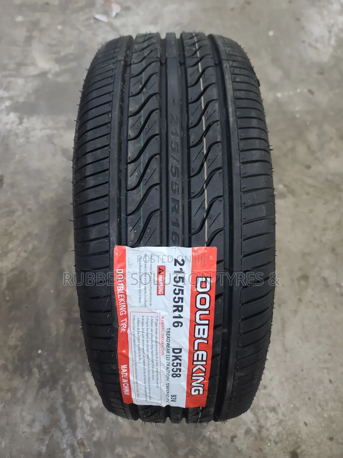 215 /55 R16 Doubleking Tyres 93w Dk558