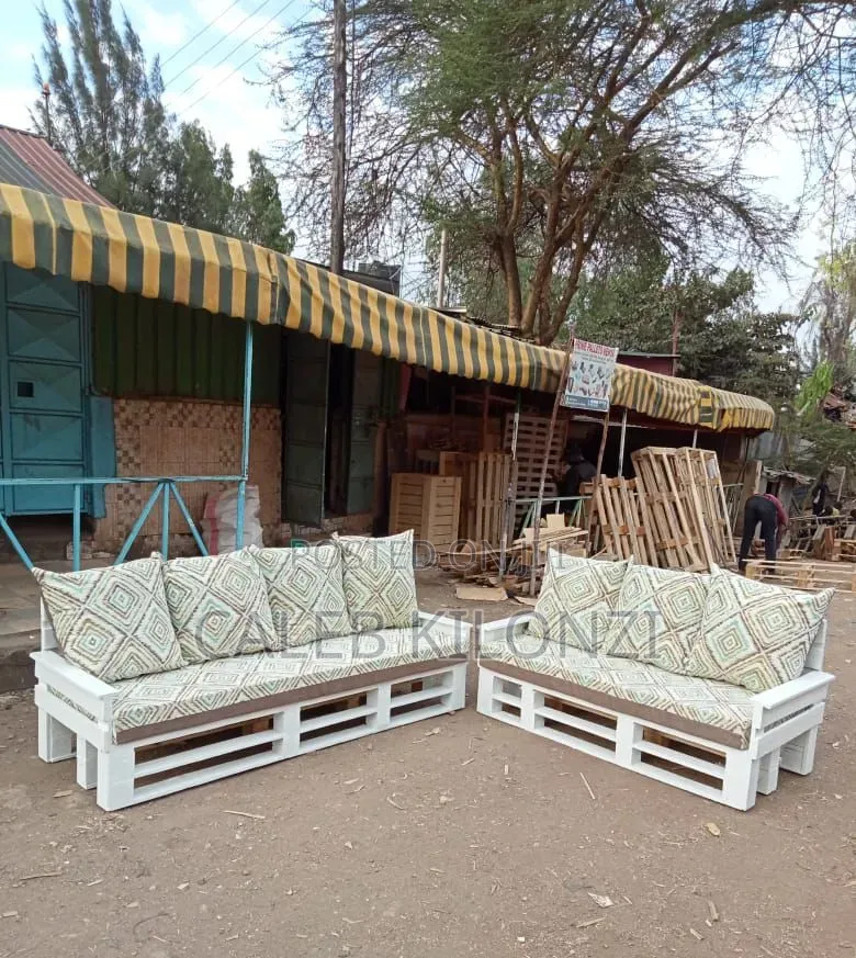 Pallet Outdoor Sofa Set/Pallet Balcony Chairs