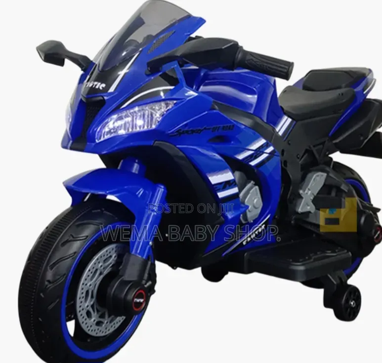 Kids Electric Motorbike With Rubber Wheel(Age 2<>10yrs)