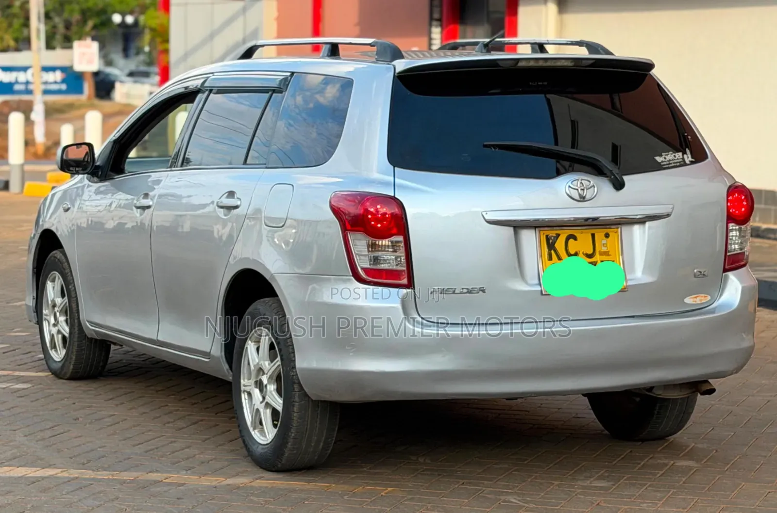 Toyota Corolla Fielder 2008 Silver