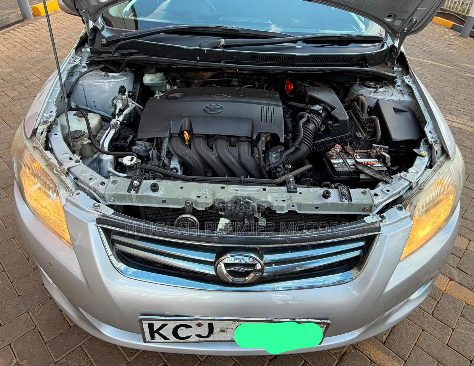Toyota Corolla Fielder 2008 Silver
