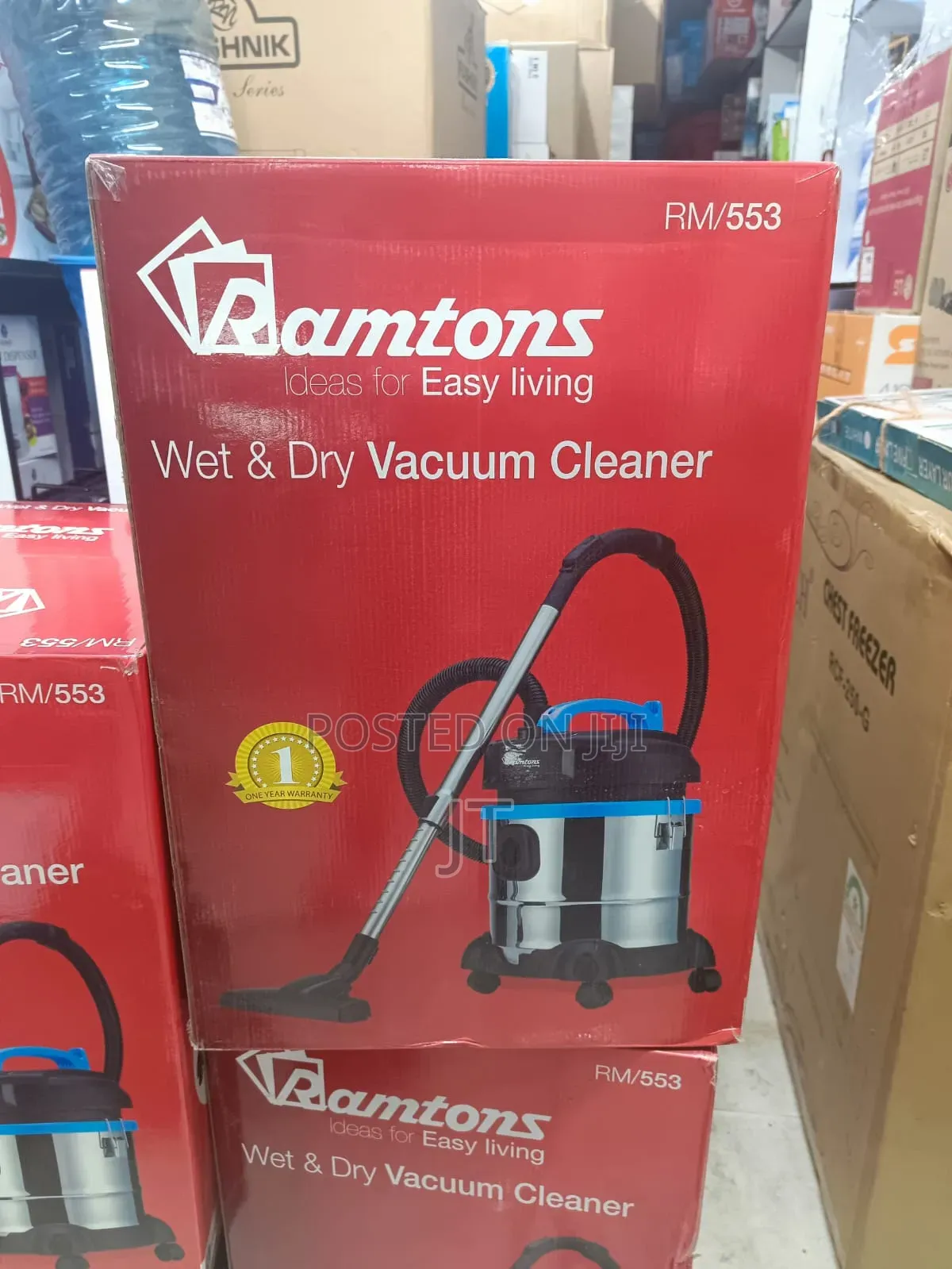Ramtons 21Litres Wet and Dry Vacuum Cleaner