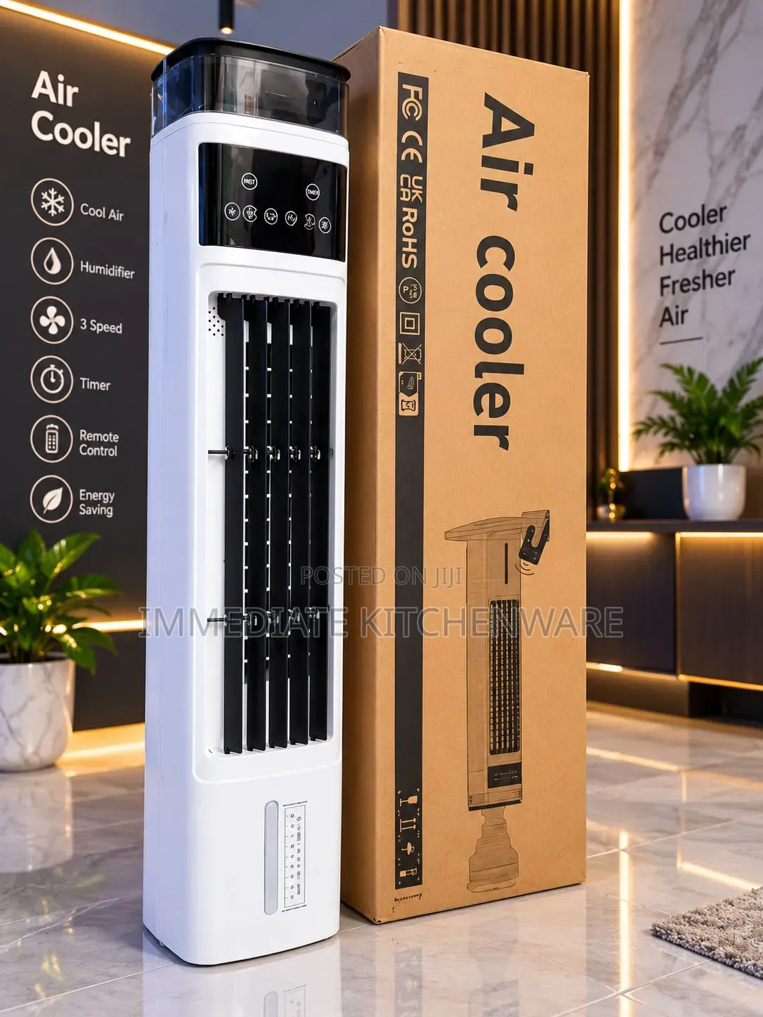 Starworth Tower Air Cooler With Timer