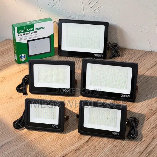 Outdoor 30W,50W,100W,200W 300W Watts AC Electric Flood Lights