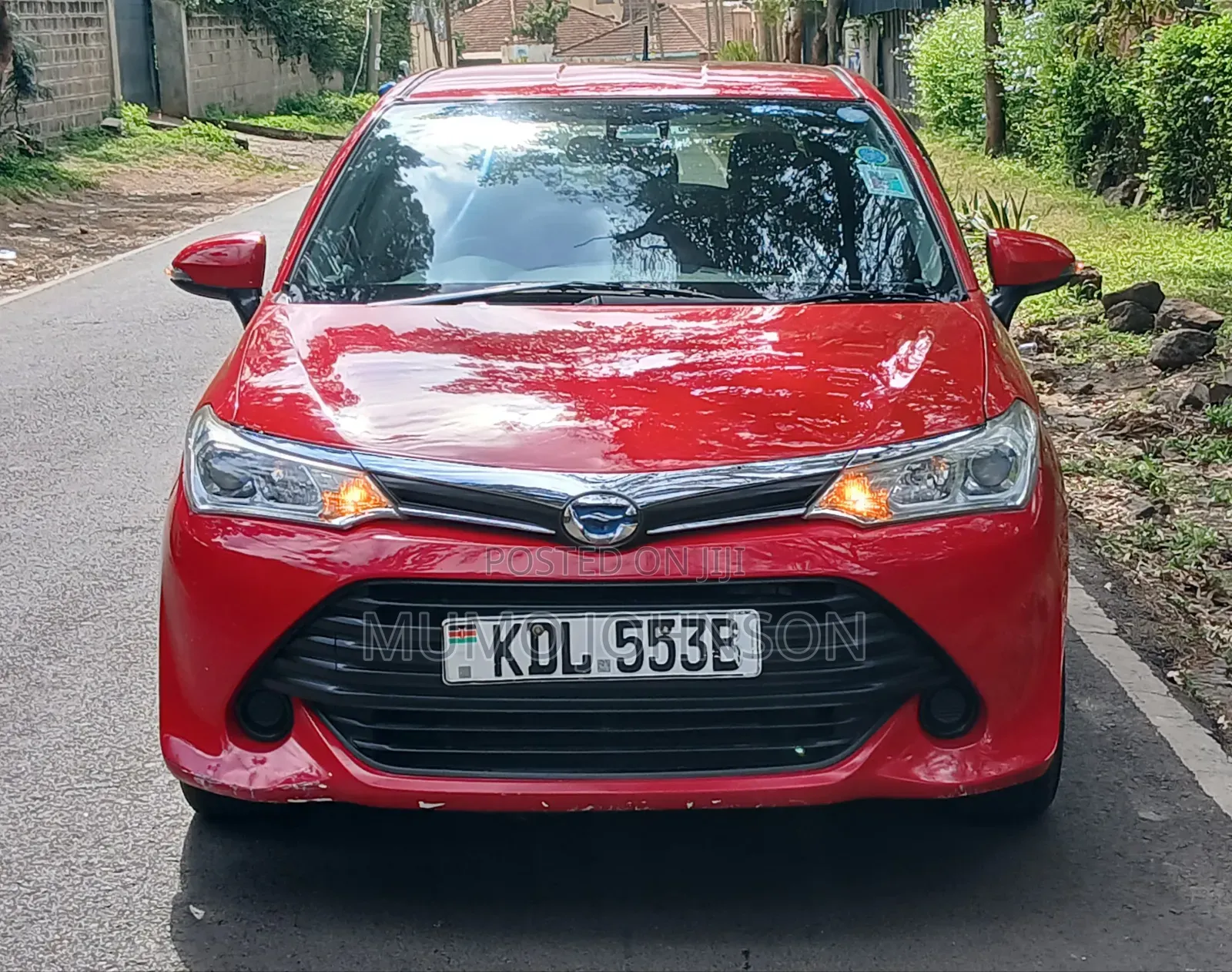 Toyota Corolla Fielder 1.5 Hybrid FWD 2016 Red