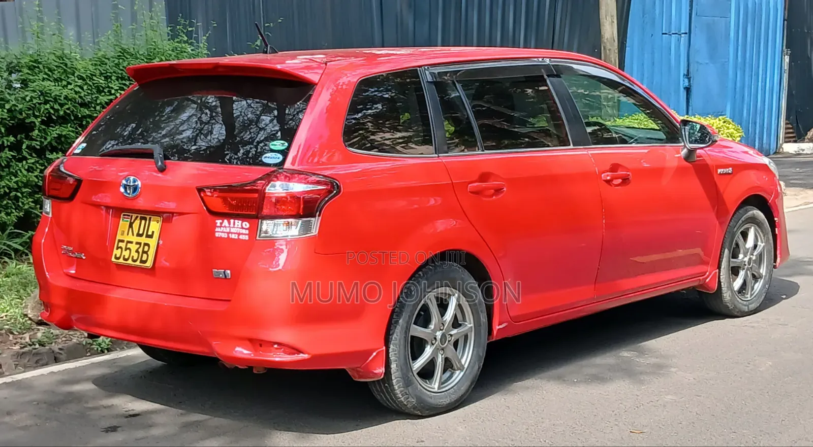 Toyota Corolla Fielder 1.5 Hybrid FWD 2016 Red