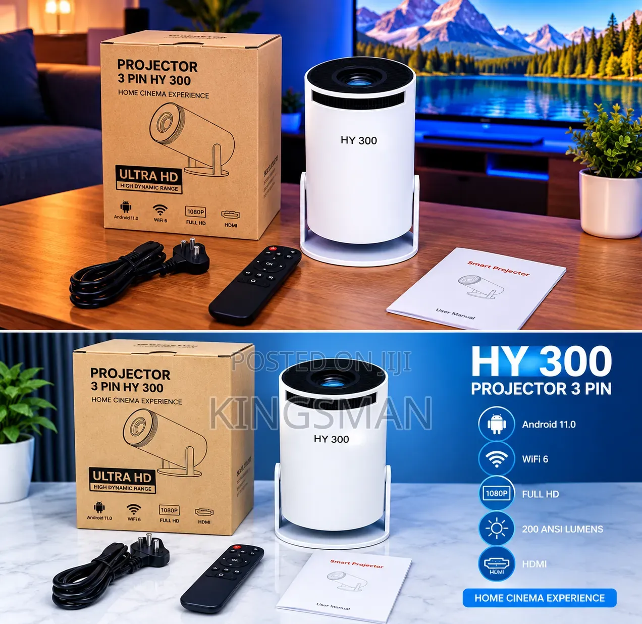 Smart TV Projector
