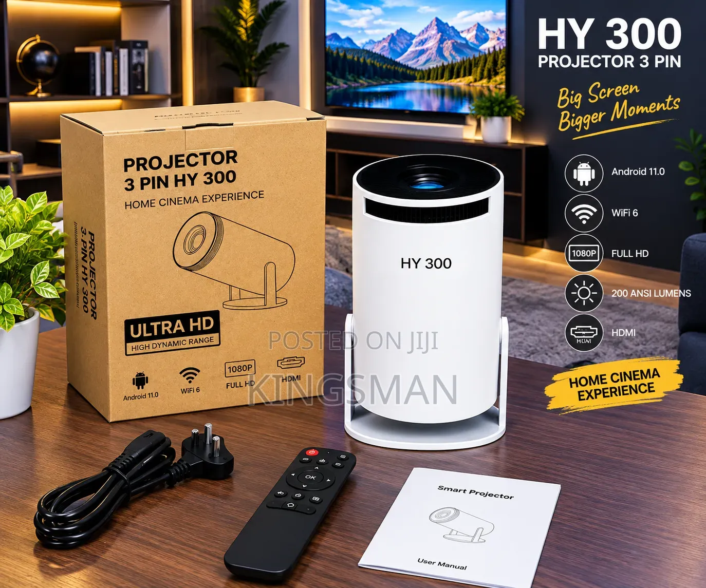 Smart TV Projector