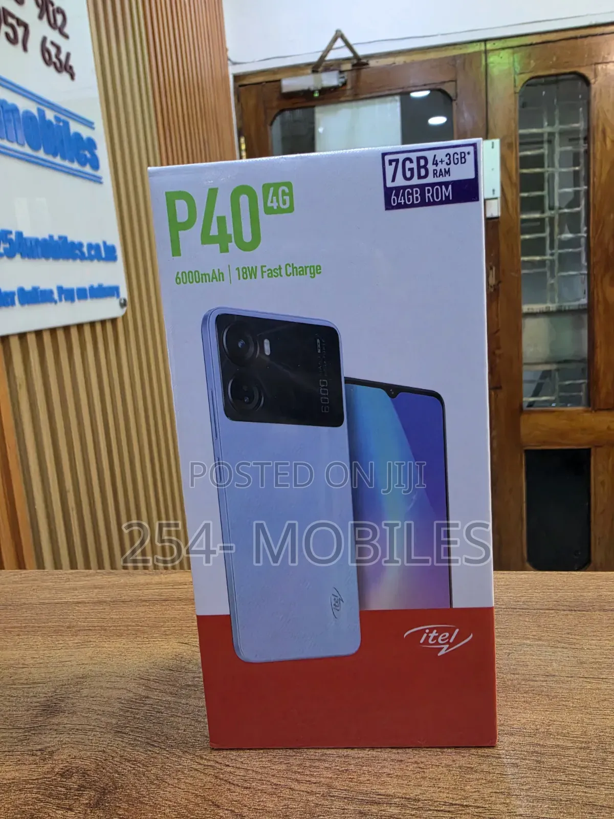 New Itel P40 64 GB Black