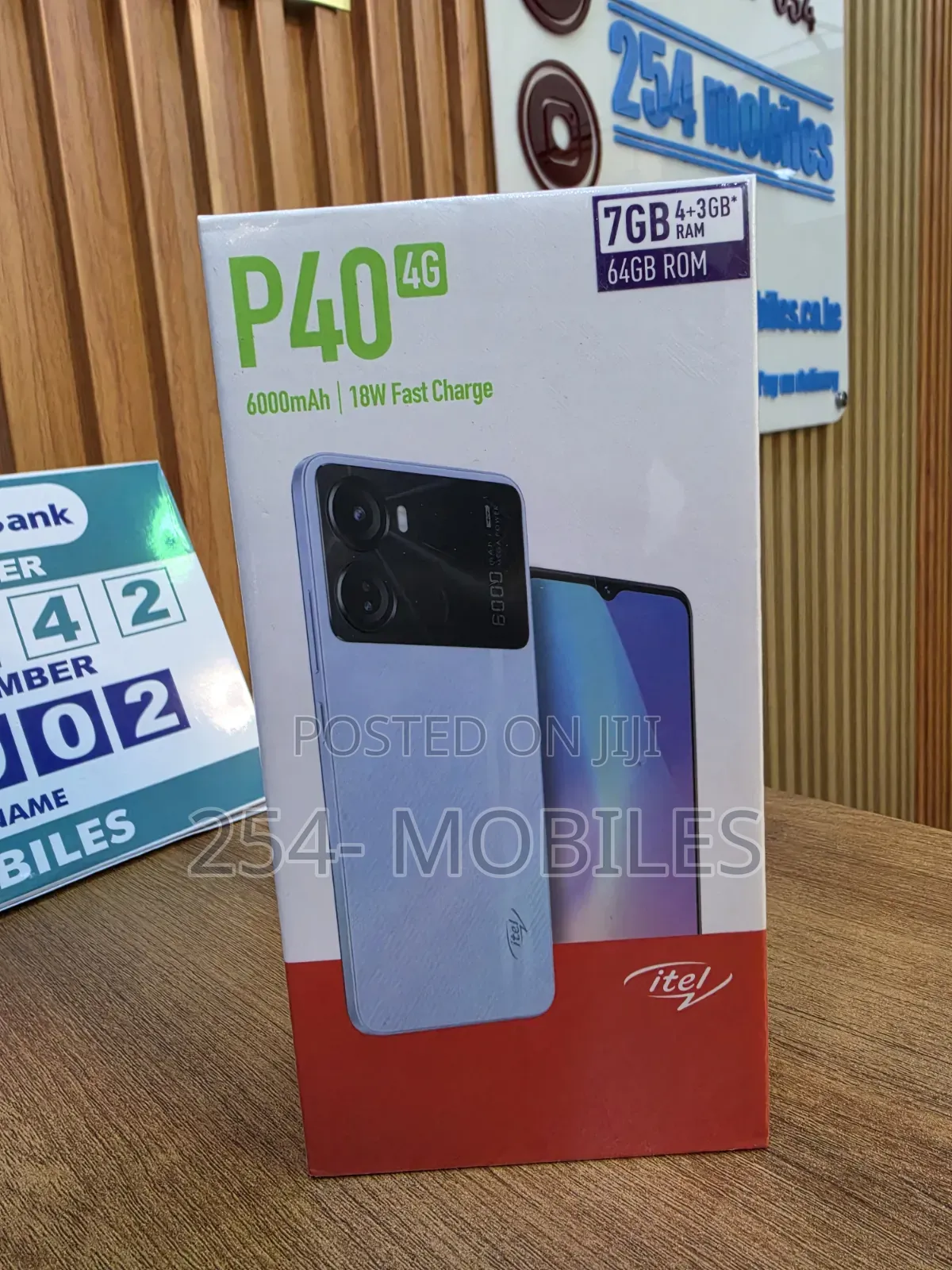 New Itel P40 64 GB Black