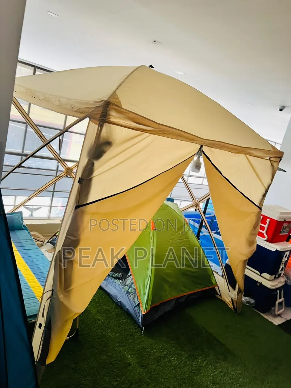 Fire Resistant Family Camping Tent – 210D Oxford Fabric