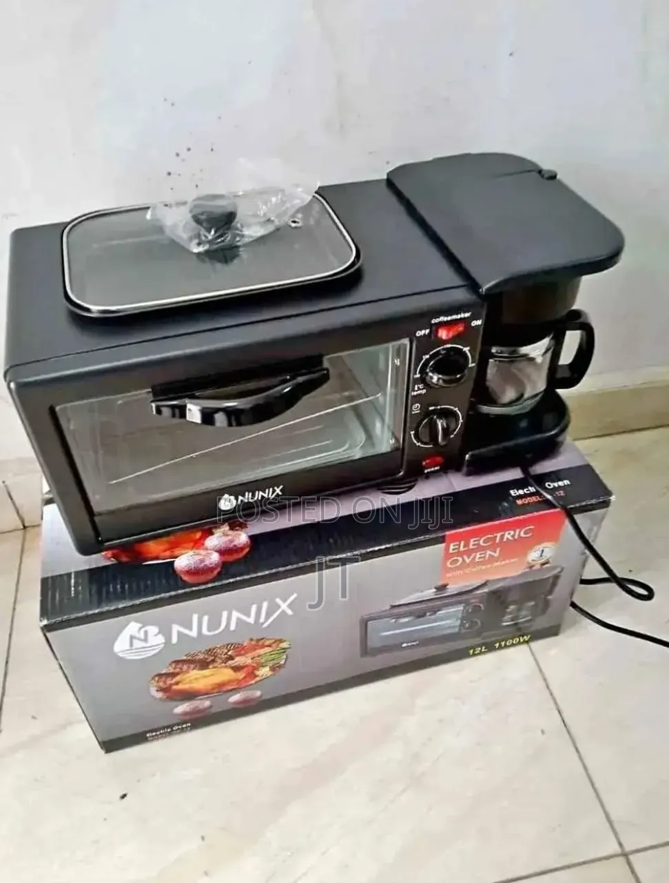 Nunix BE-12 3-in-1 Breakfast Maker
