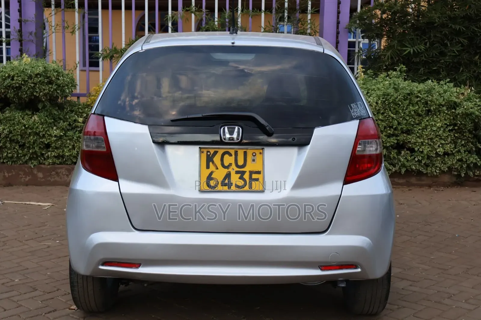 Honda Fit 2012 Silver