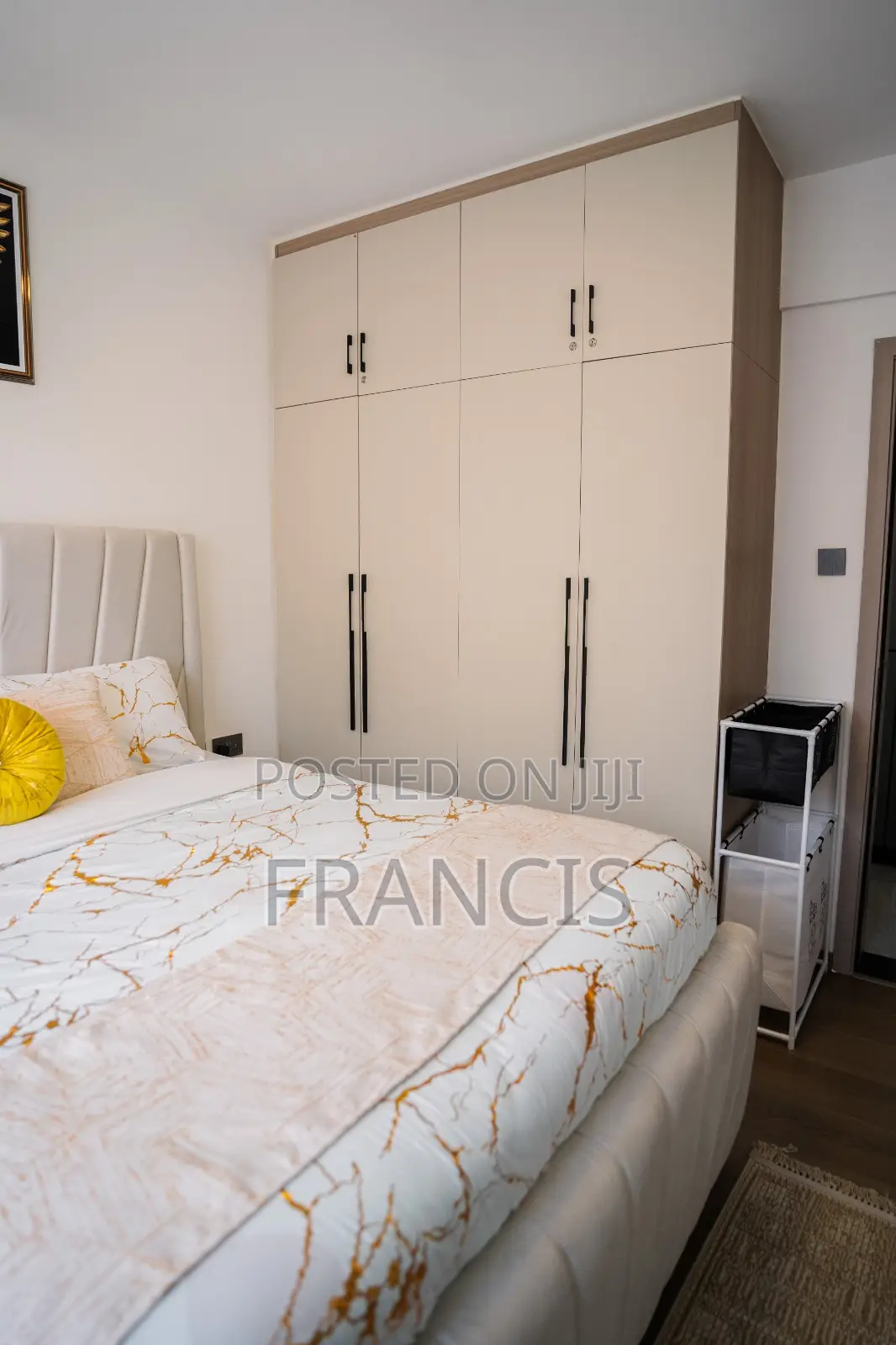 1 Bedroom Furnished Airbnb, Wood Avenue Kilimani Near Yaya Centre