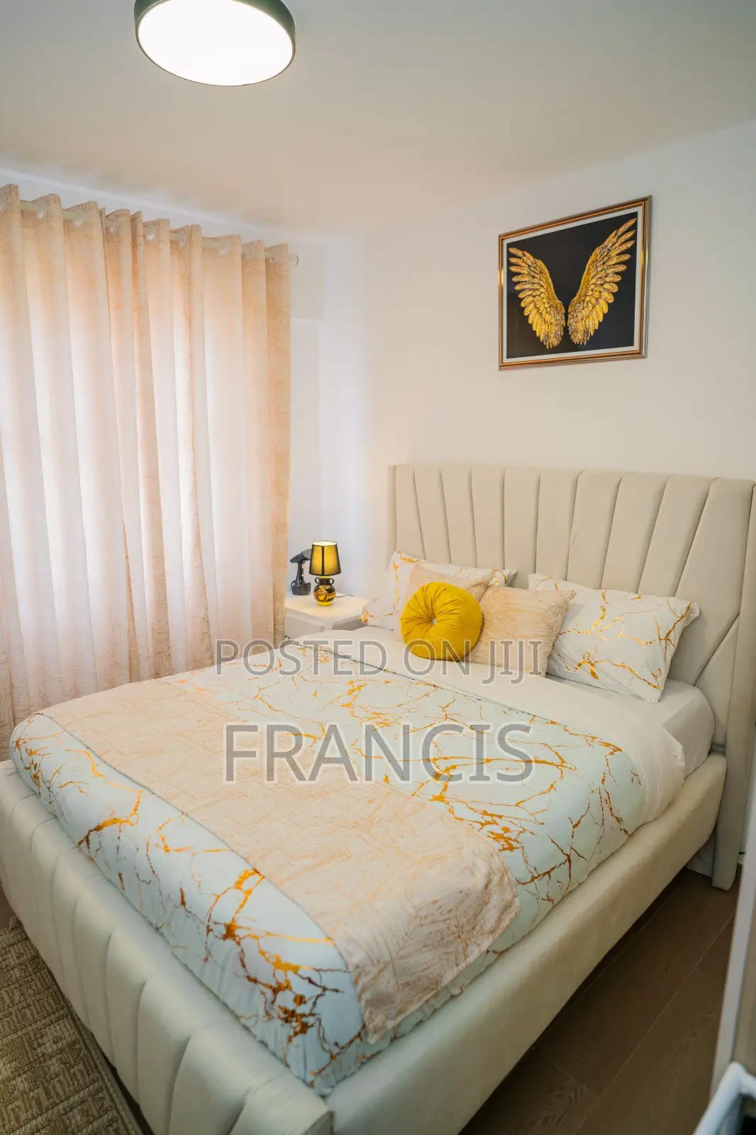 1 Bedroom Furnished Airbnb, Wood Avenue Kilimani Near Yaya Centre