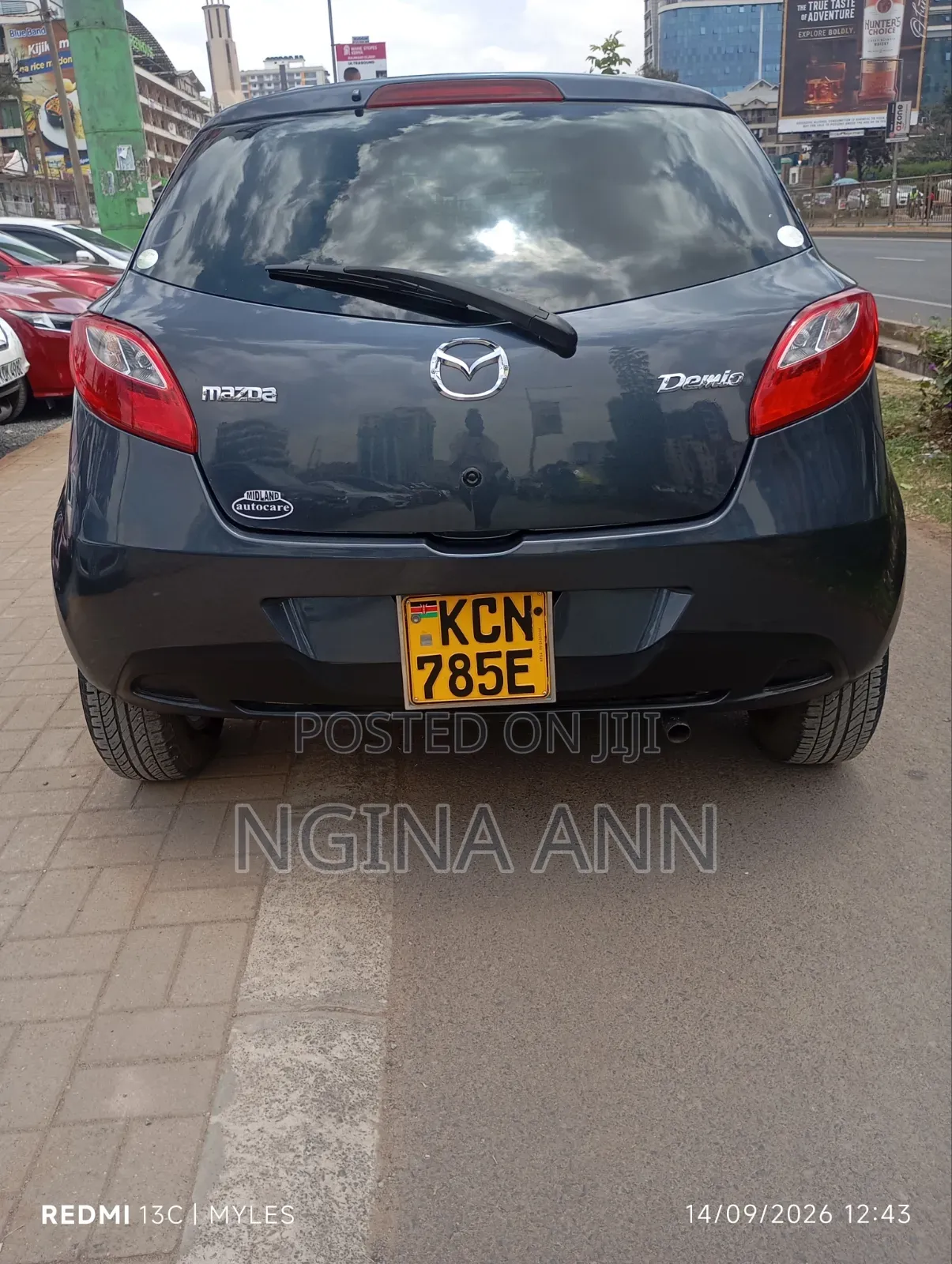 Mazda Demio 2011 Gray
