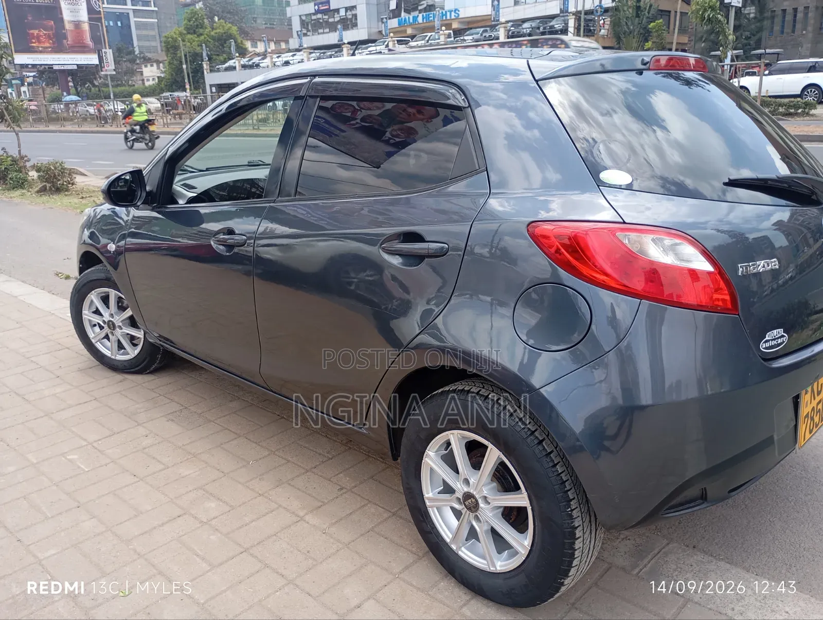 Mazda Demio 2011 Gray