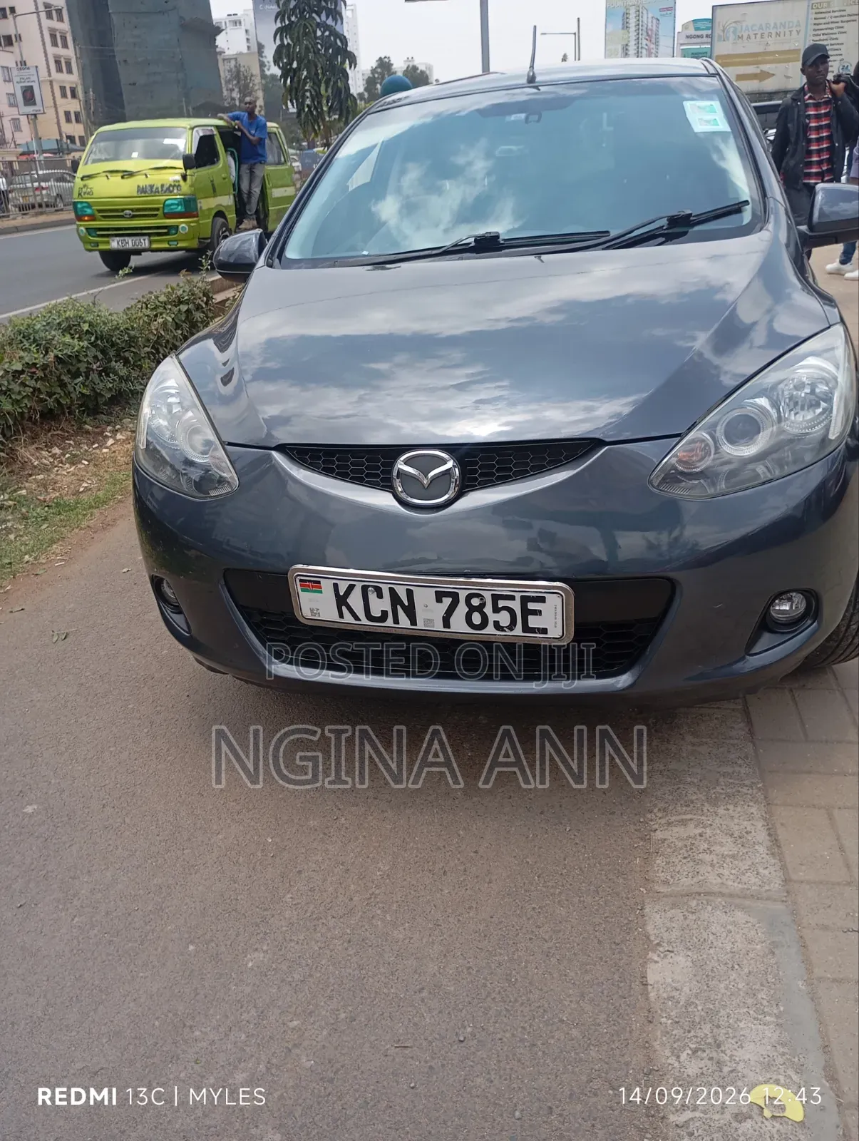 Mazda Demio 2011 Gray
