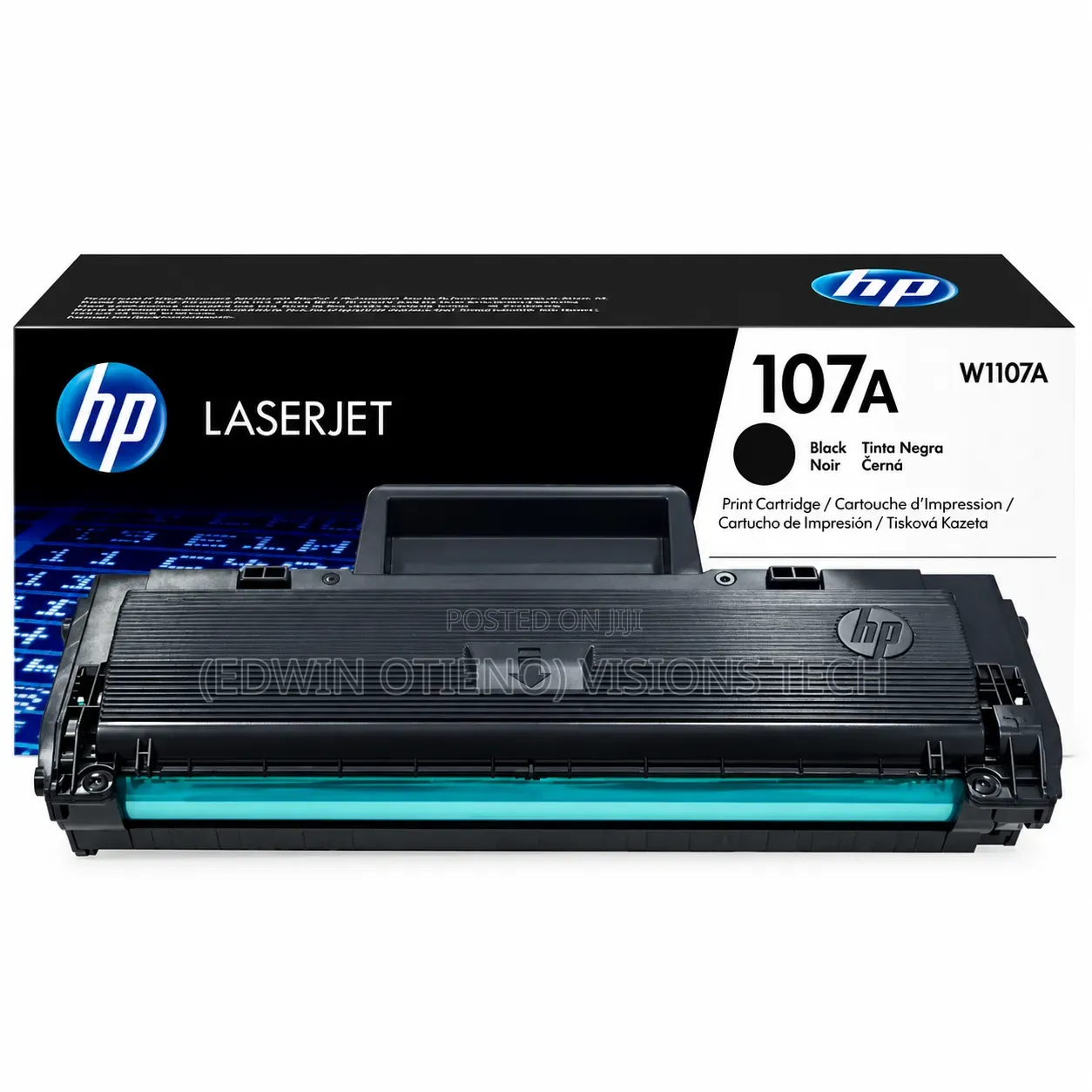 HP W1107A Durable Black Toner Cartridge