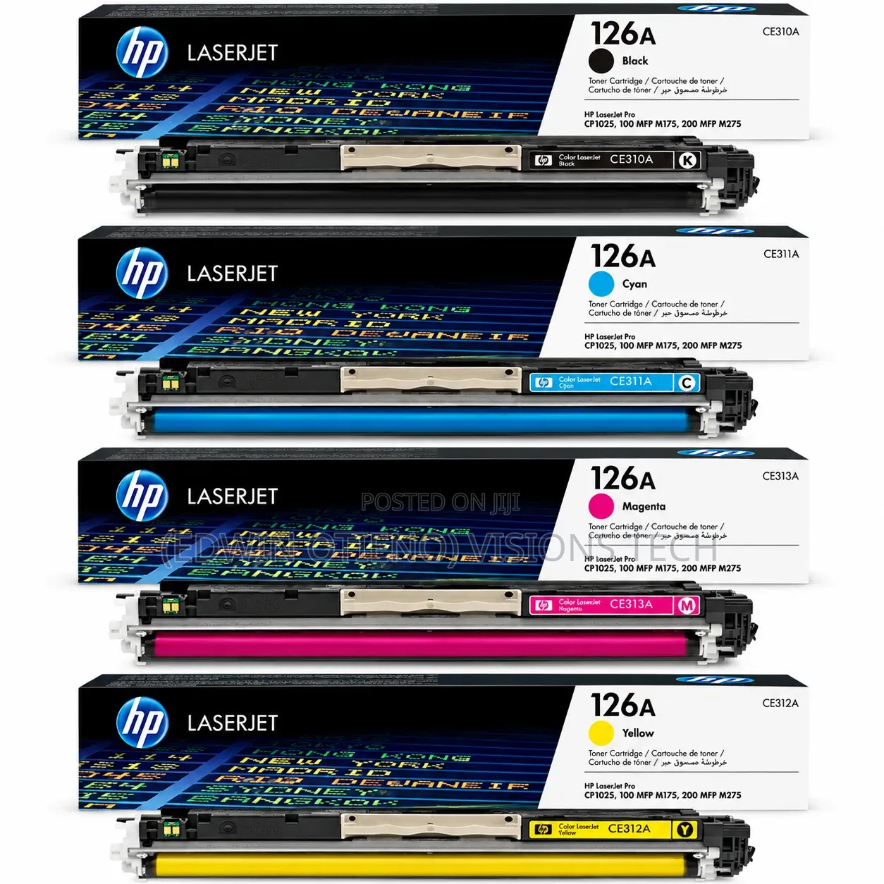 HP 126A Efficient Color Laser Toner