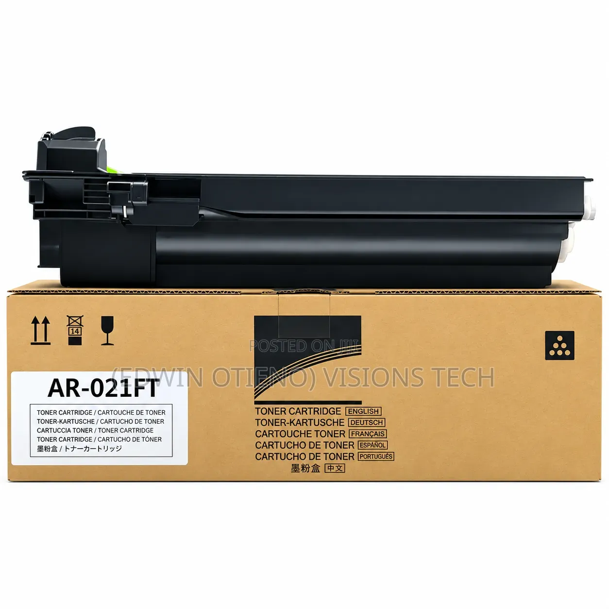 Sharp AR-021FT Clear Print Black Toner