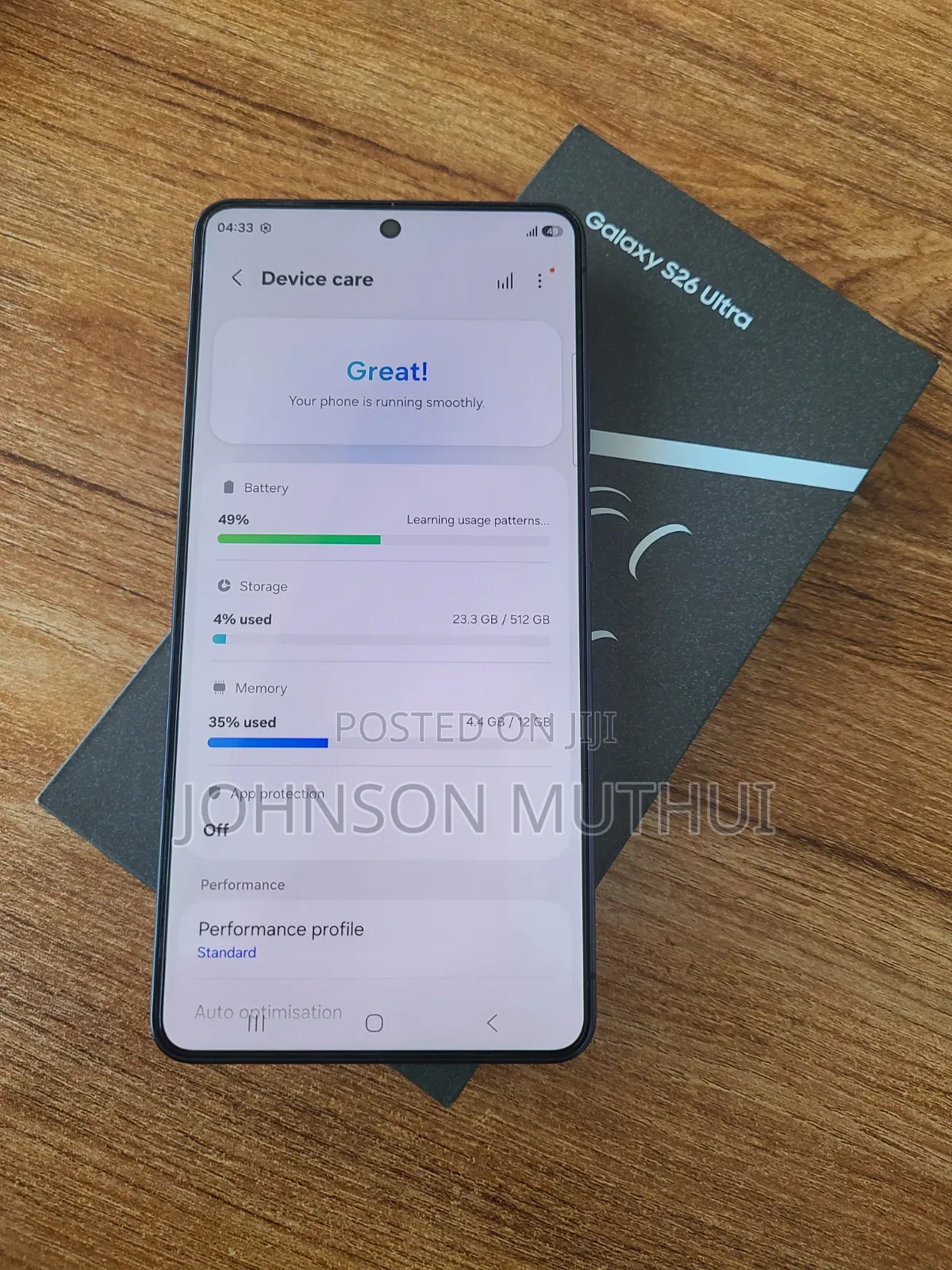 Samsung Galaxy S26 Ultra 5G 512 GB Black