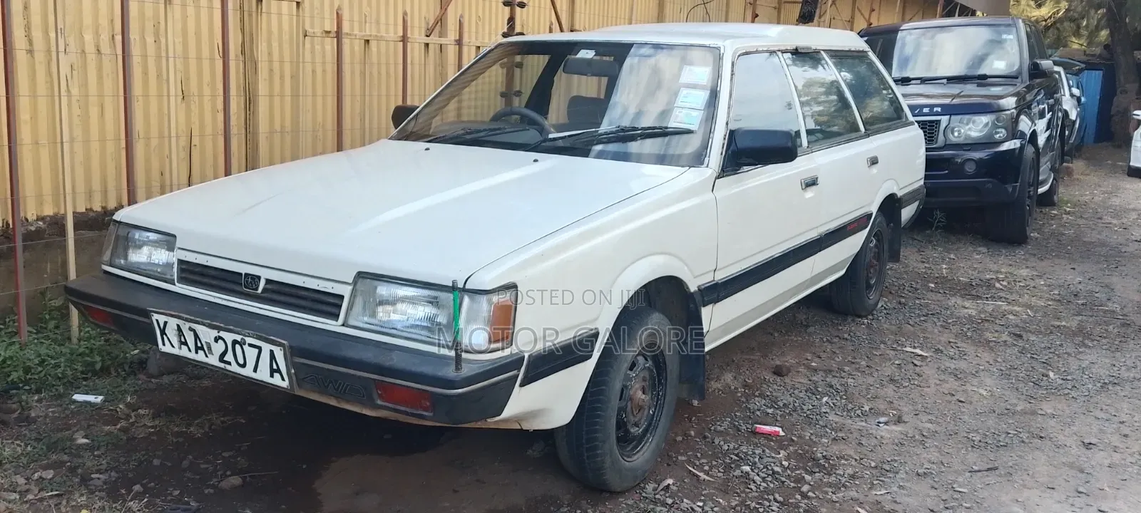 Subaru Leone Station Wagon 1989 White